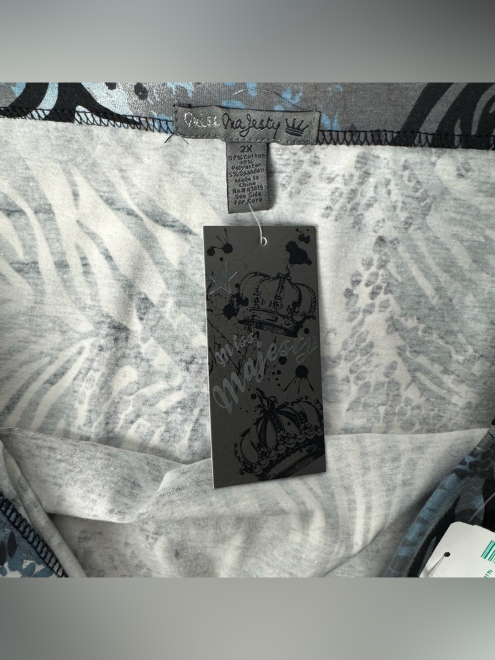 Y2K Leopard Zebra Snake Animal-Print Low Rise Mini Skirt Lightweight Stretchy 2X - Picture 2 of 8